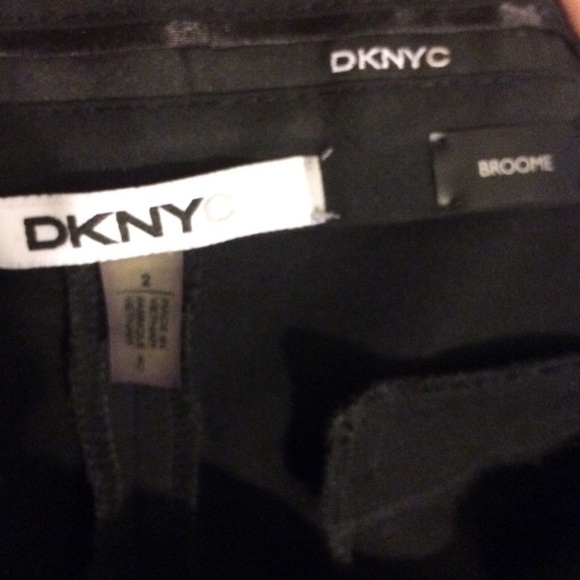 sale Dknyc broome black casual pants size 2 EUC - Picture 4 of 6